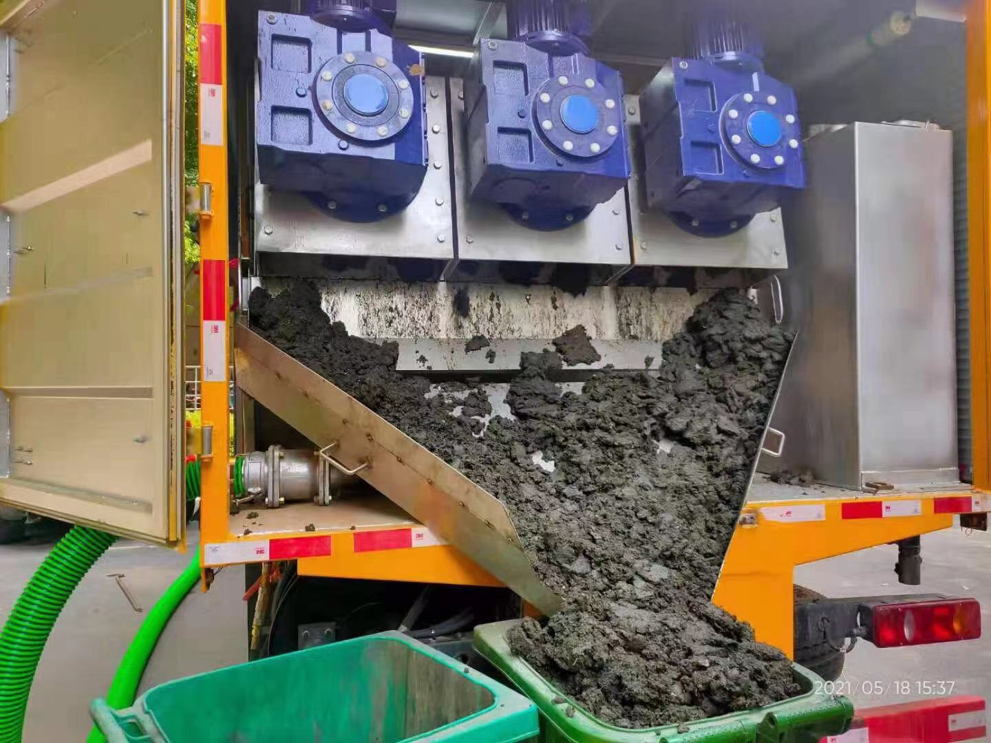 泸溪化粪池清掏城市维护站-泥浆净化干湿分离处理